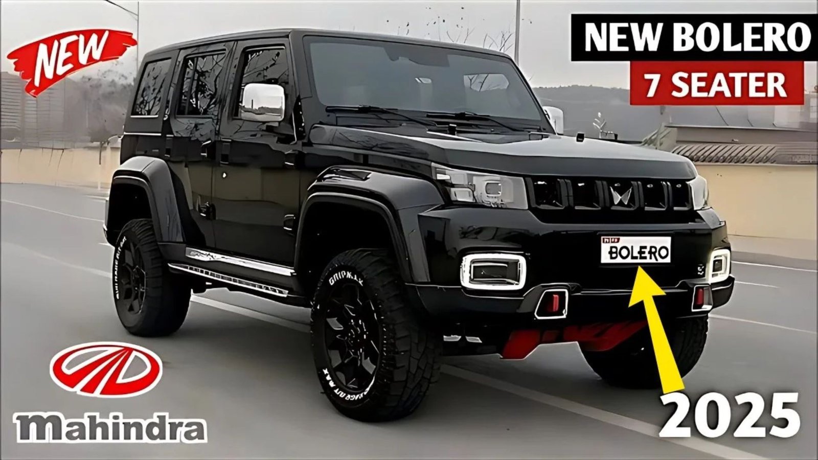 Mahindra Bolero 2025 Facelift: A Rugged SUV with Modern Upgrades